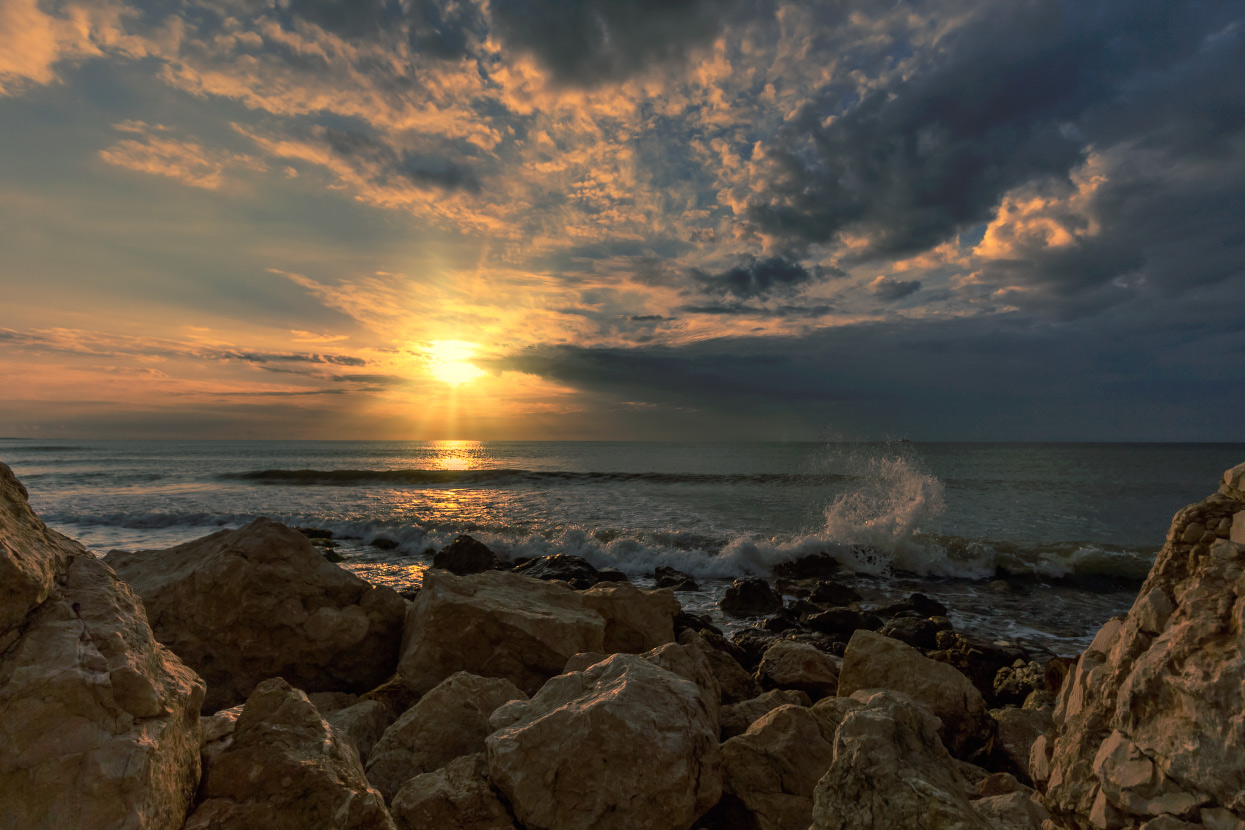 Abendstimmung am Meer