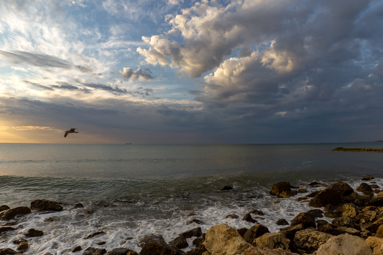 Abendstimmung am Meer