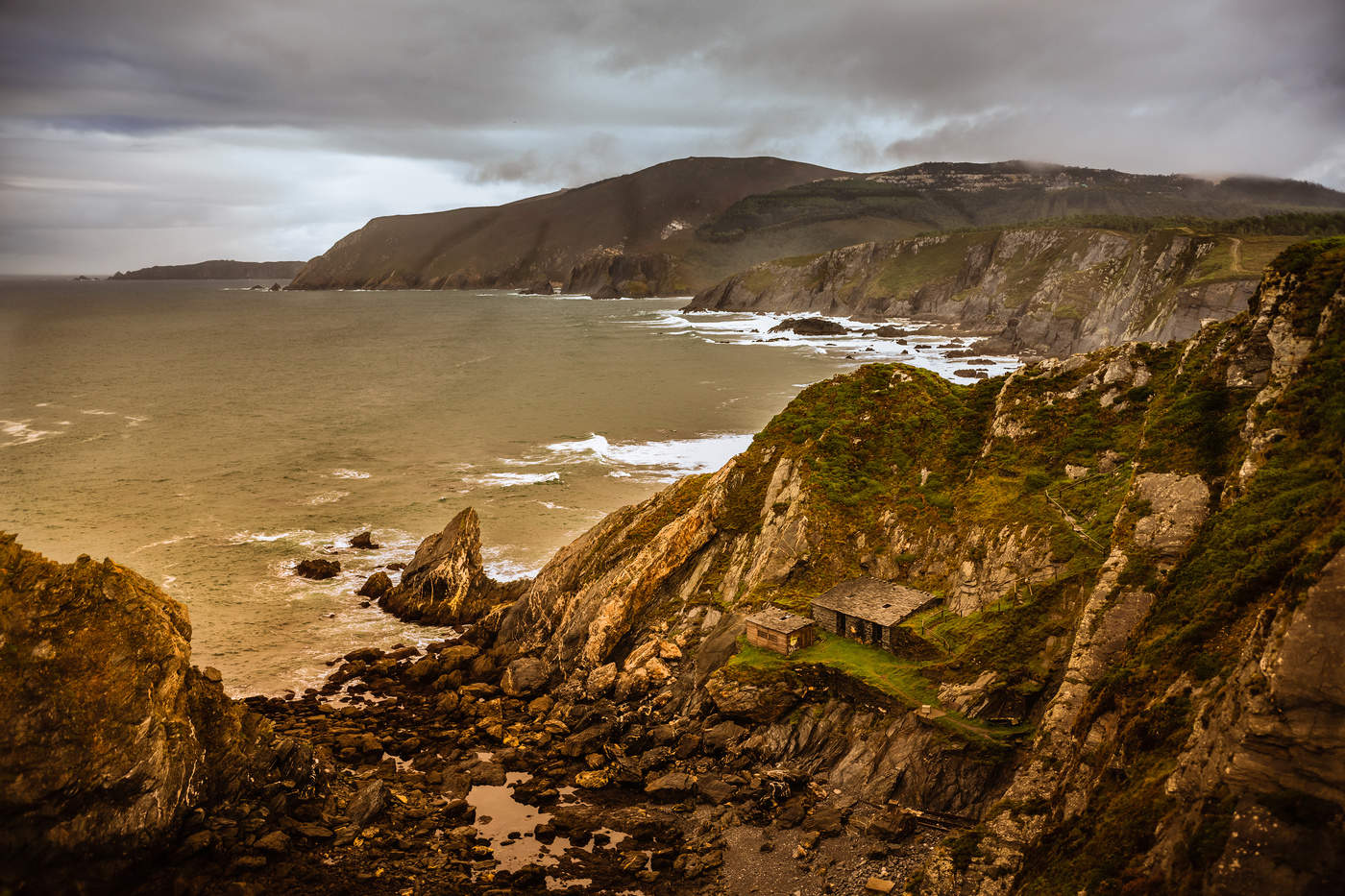 Mar Cantábrico y costa Gallega-España