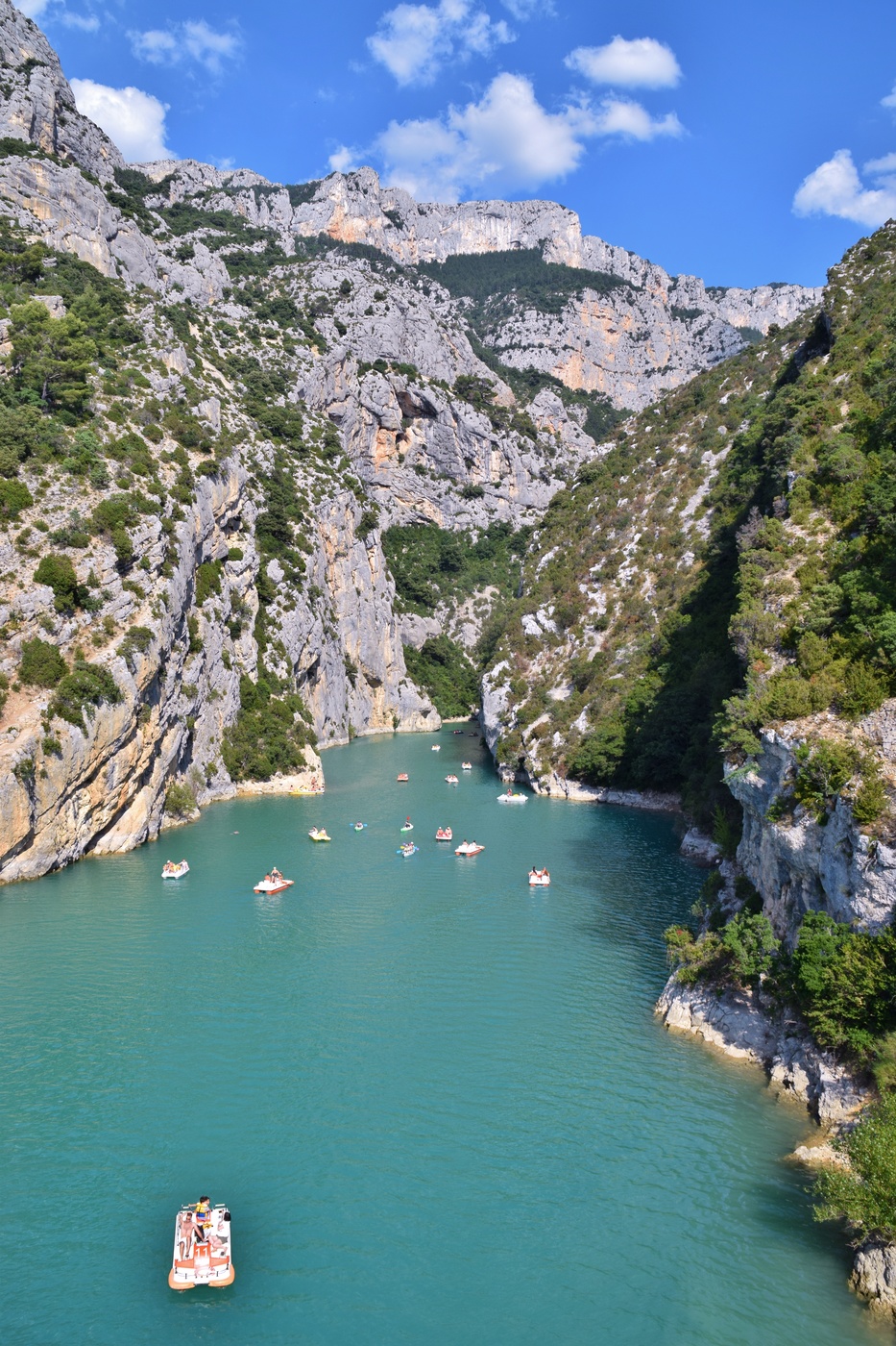 The Verdon gorges in Provence