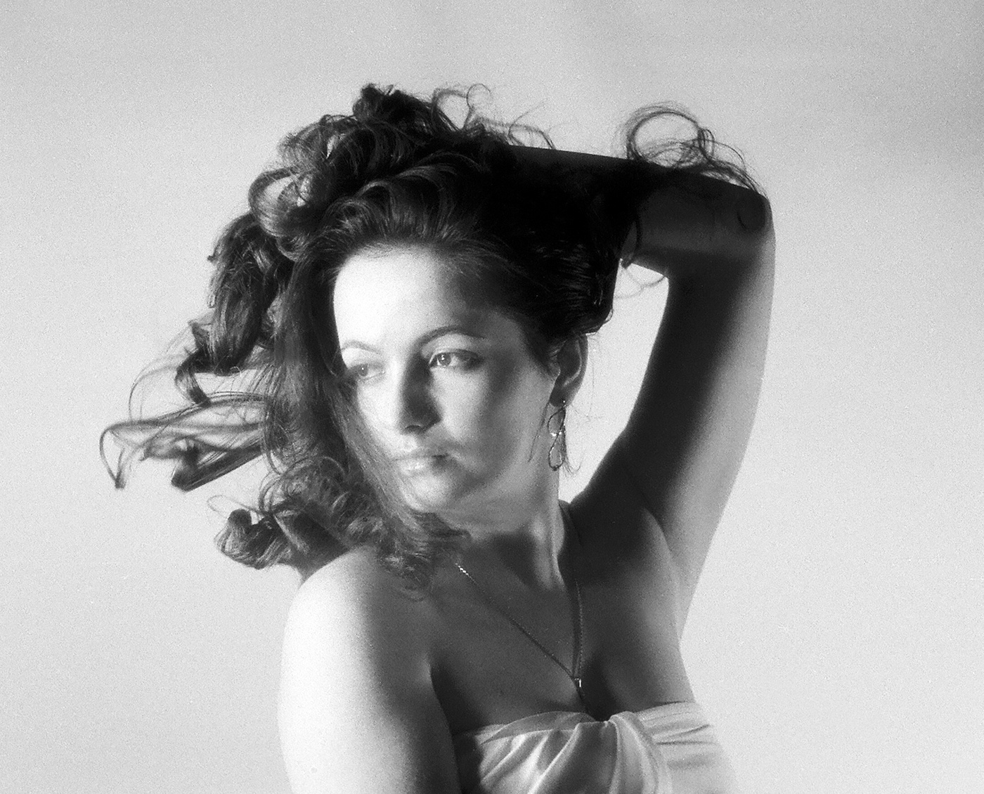 Portrait einer Brünette