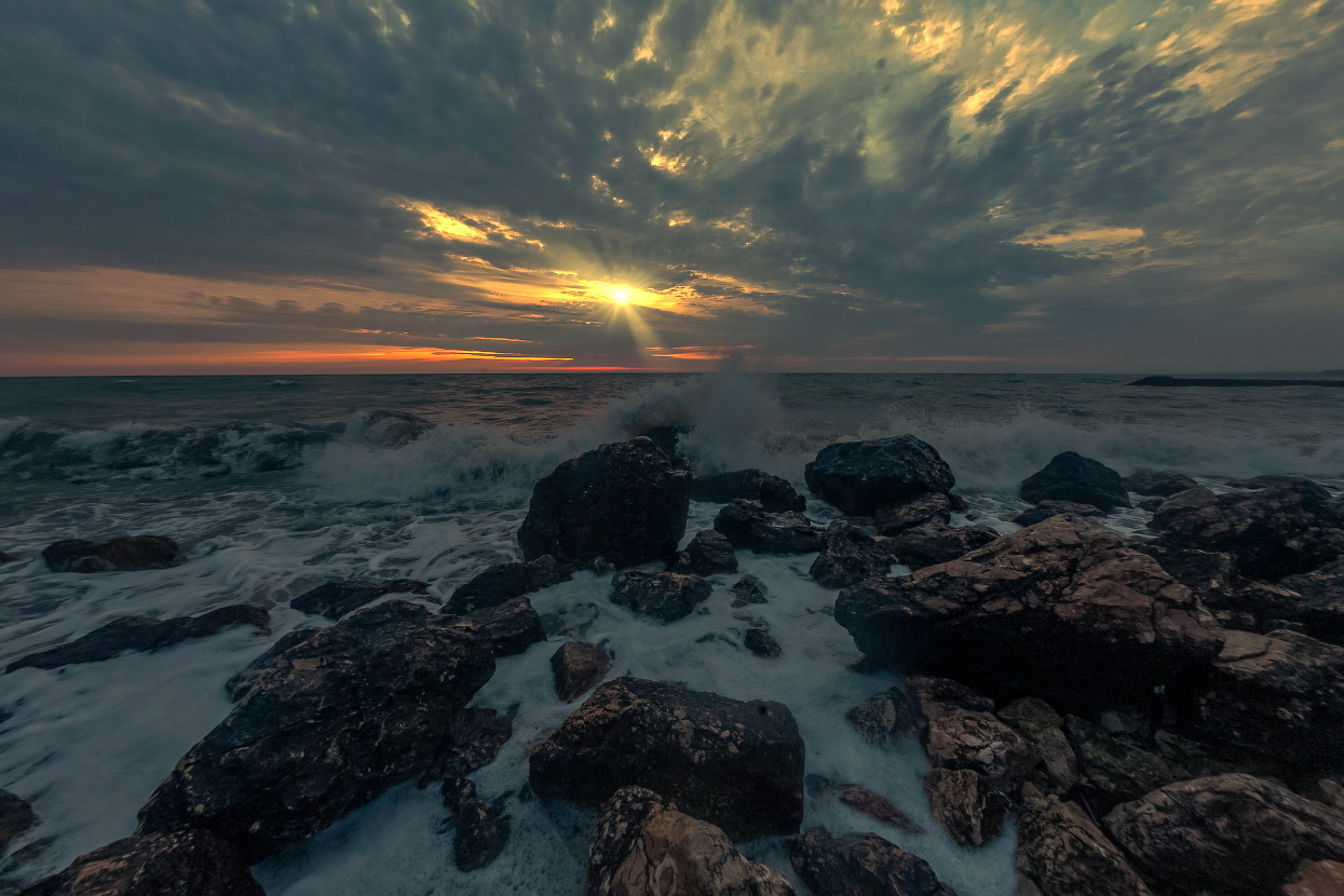 Abendstimmung am Meer