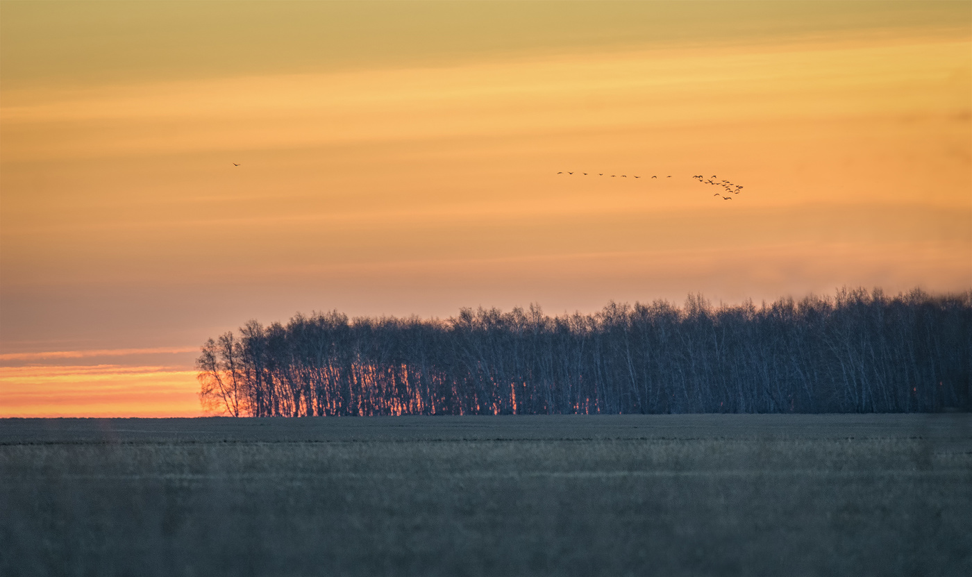 Die Sonne geht auf ..