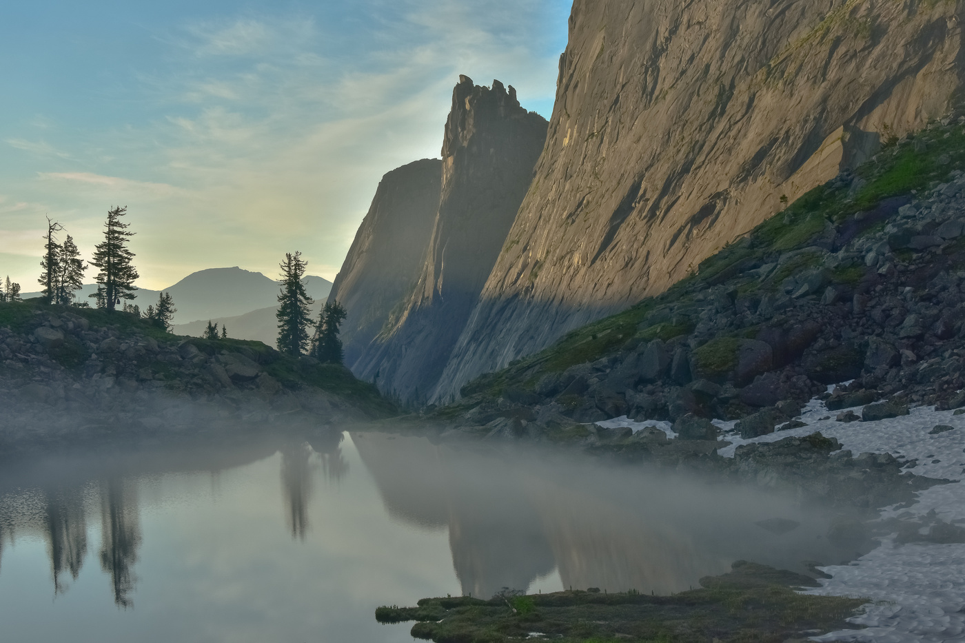 Morgen am Black Lake