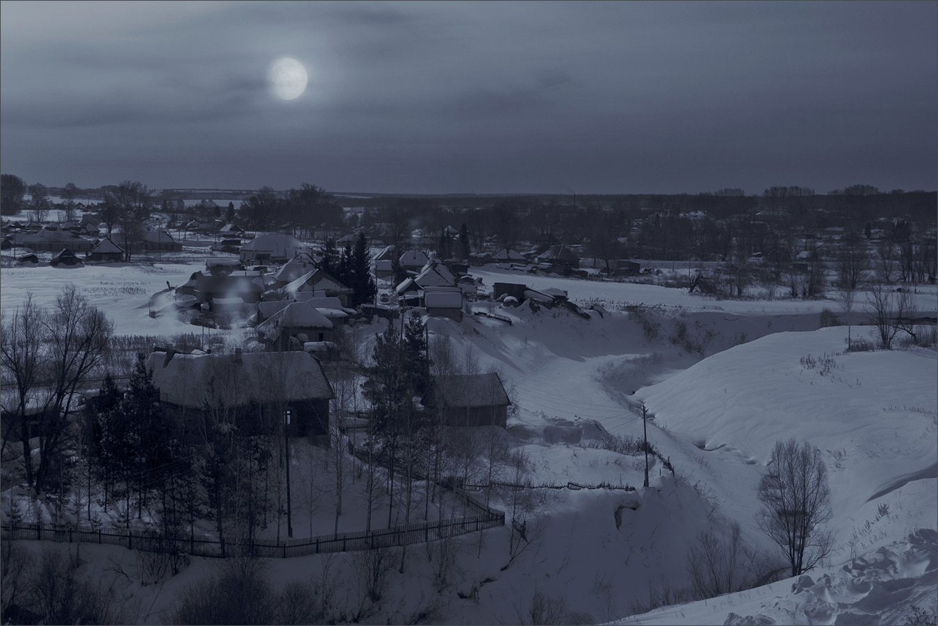 Haus in einer Ortschaft