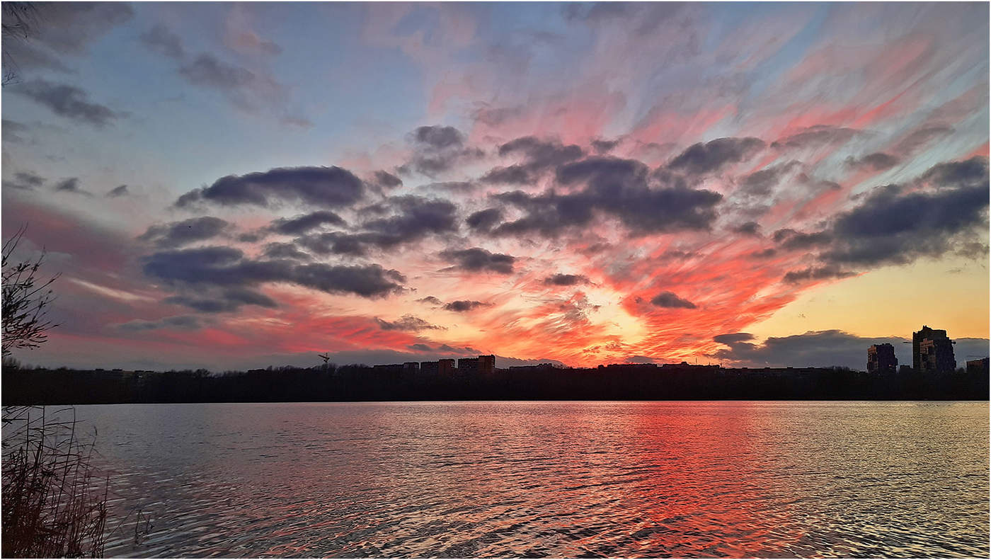 Sprengstoff Sonnenuntergang