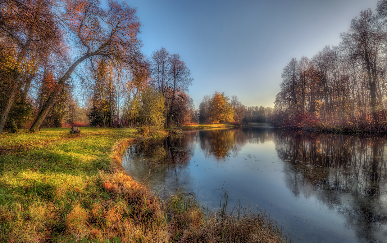 Im Herbst Park