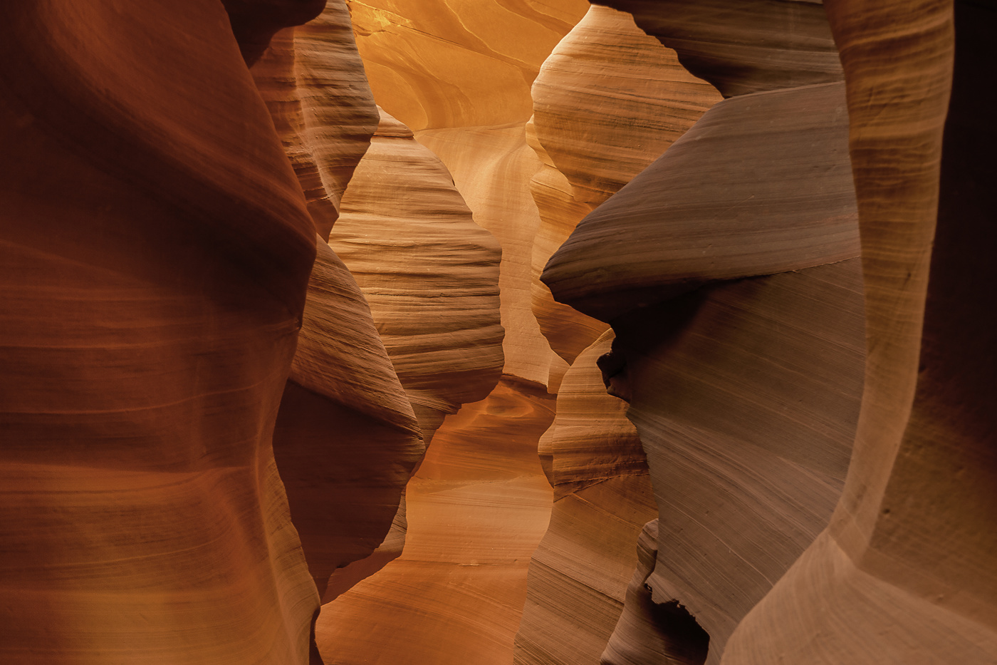 Lower Antelope Canyon Sandstone closeup
