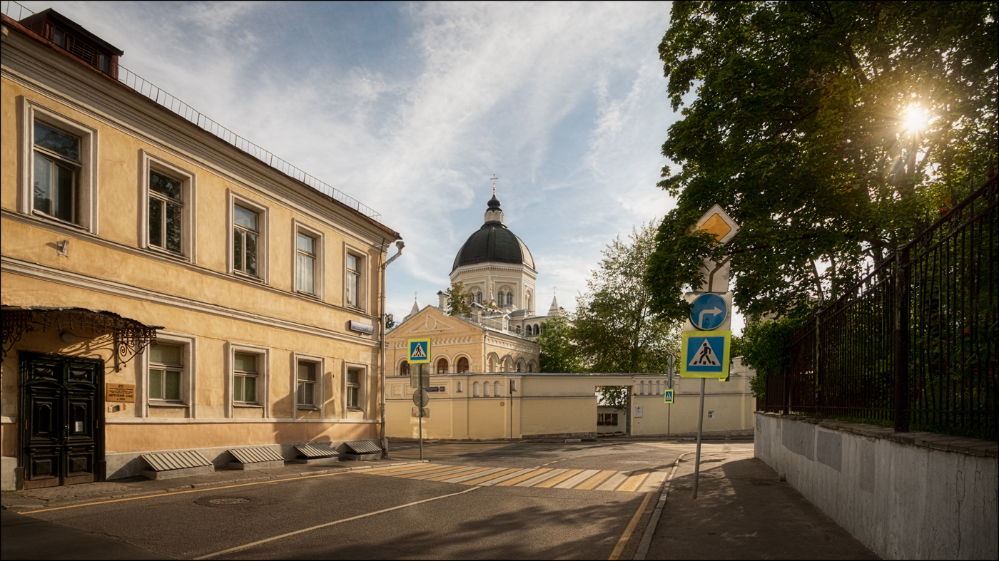 auf den Straßen von Moskau