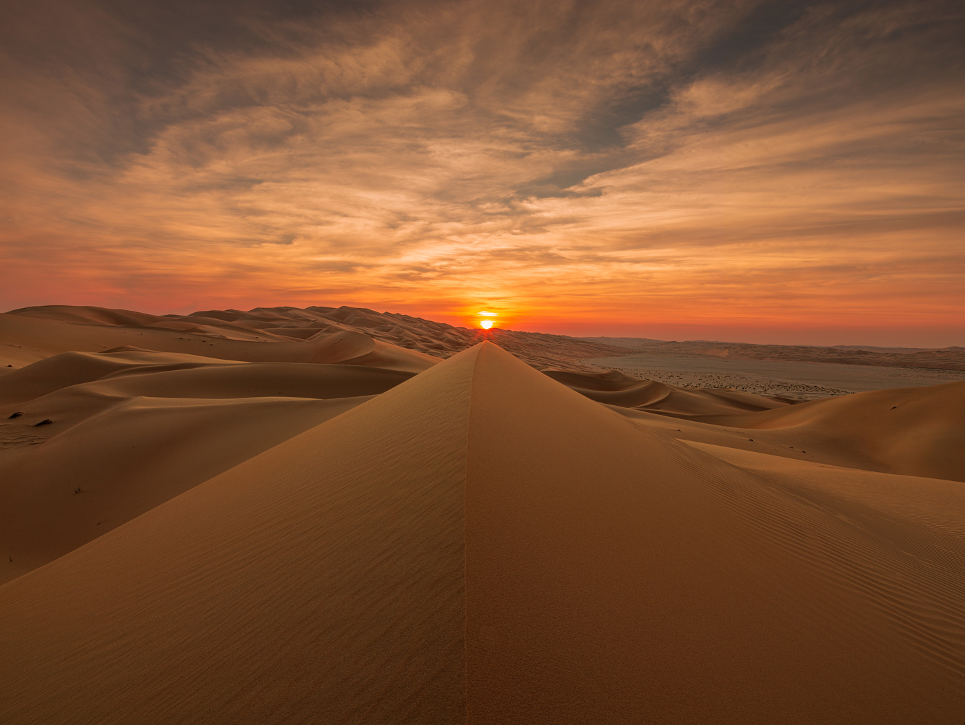 Rub'al Khali Desert Landscape aka The Empty Quarter