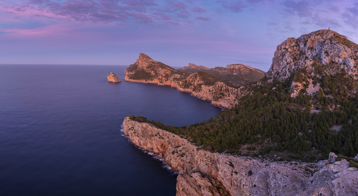 Mirador es Colomer sunset Mallorca