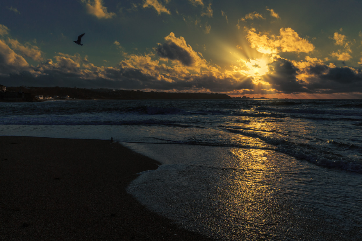 Abendstimmung am Meer