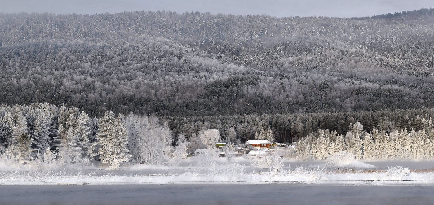 Haus außerhalb der Stadt