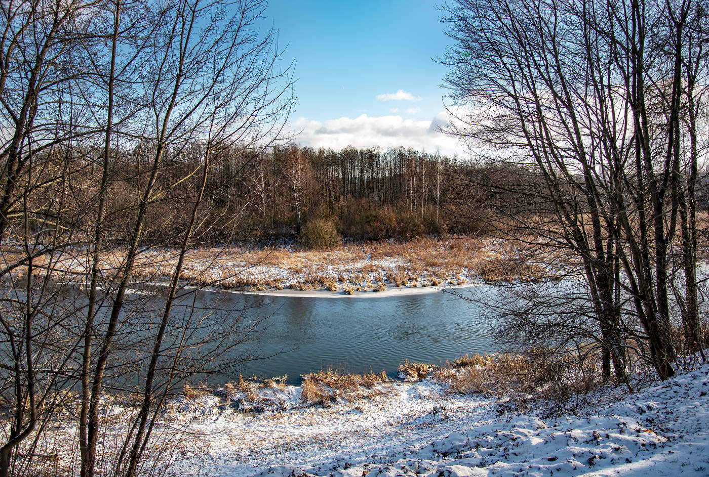 In der Park im Winter