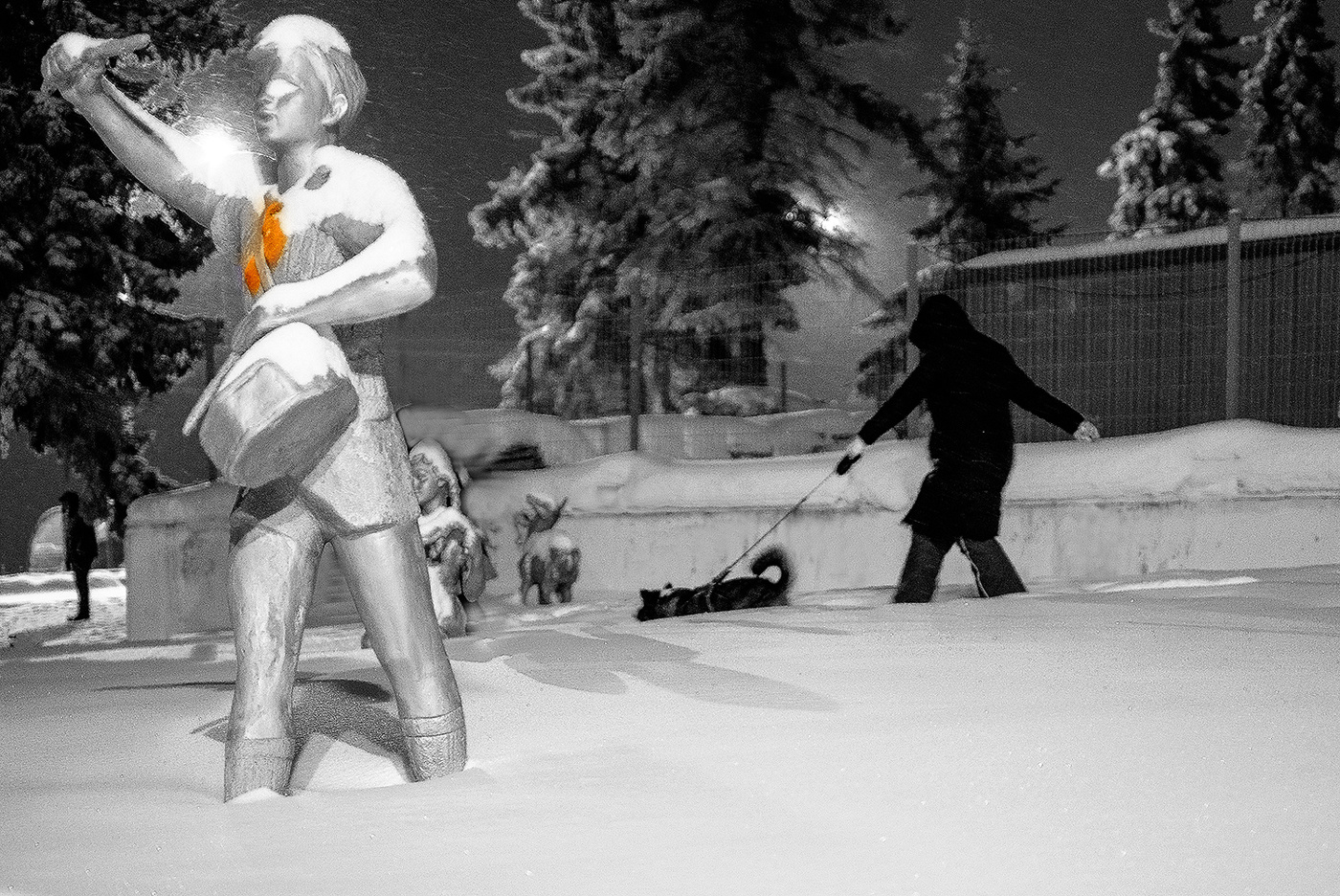 Nacht in der Stadt ...