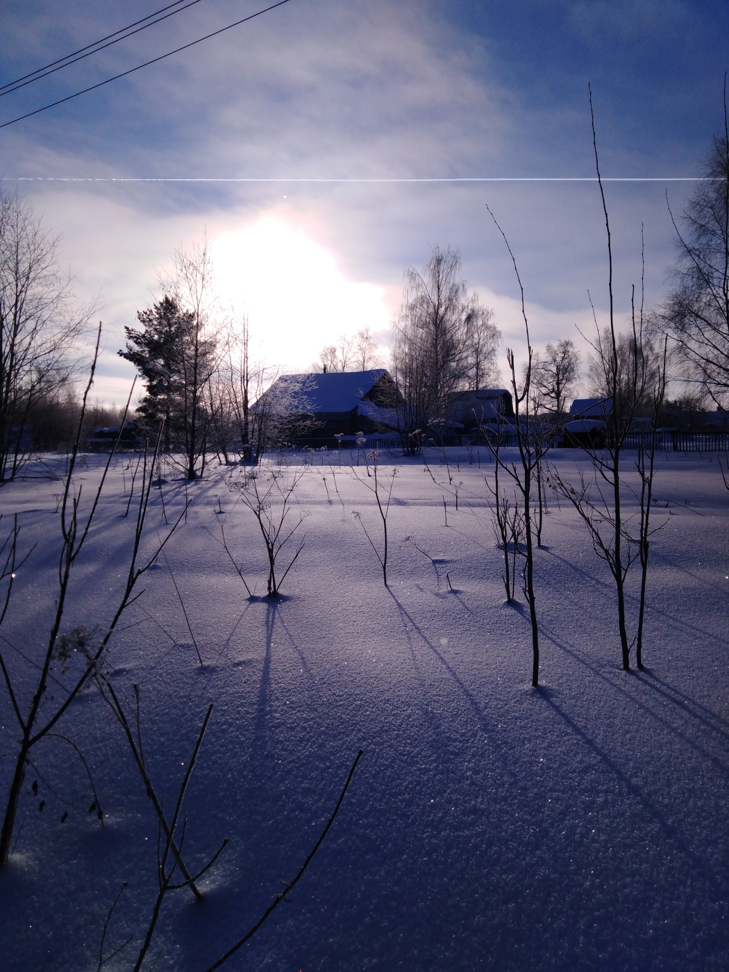 Wintersonne