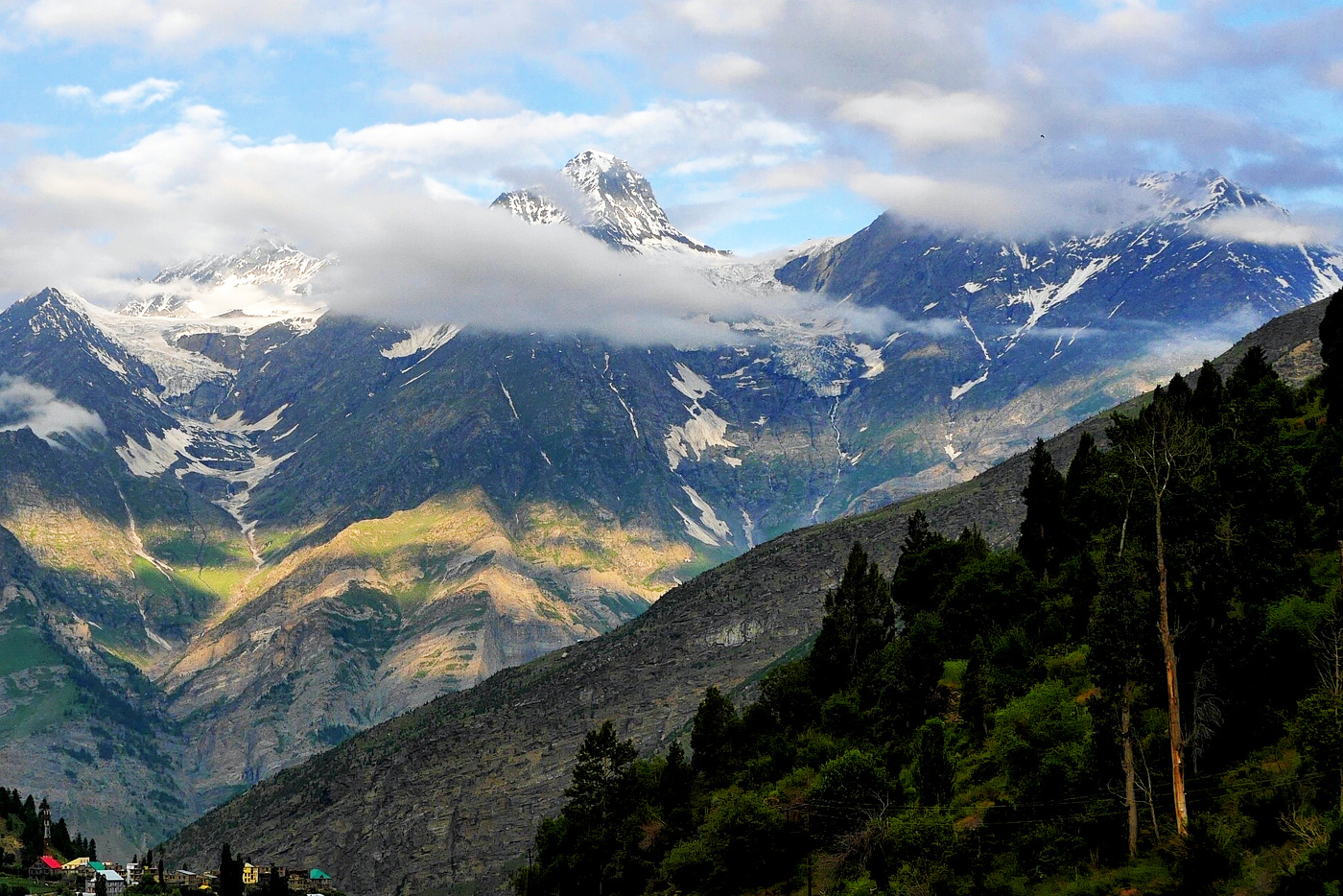 Morgen in den Bergen