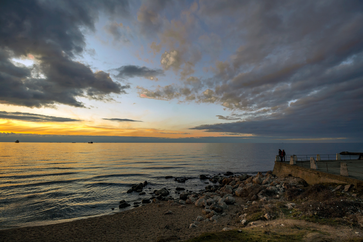 Abendstimmung am Meer