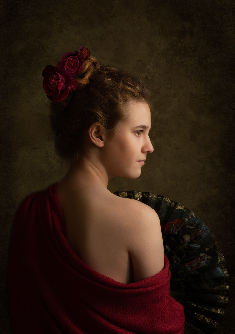 Mädchen mit dem Fächer