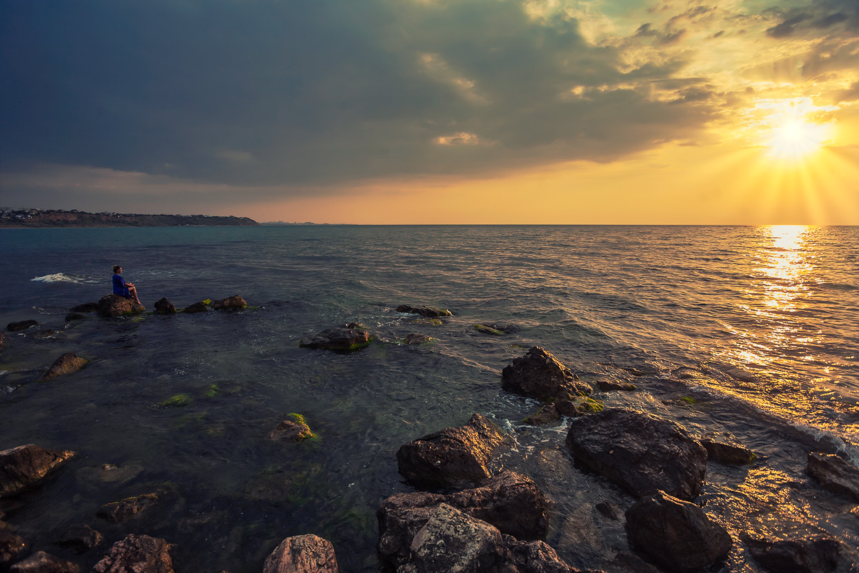 Abendstimmung am Meer