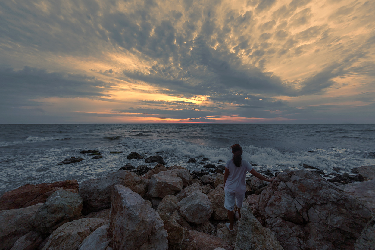 Abendstimmung am Meer