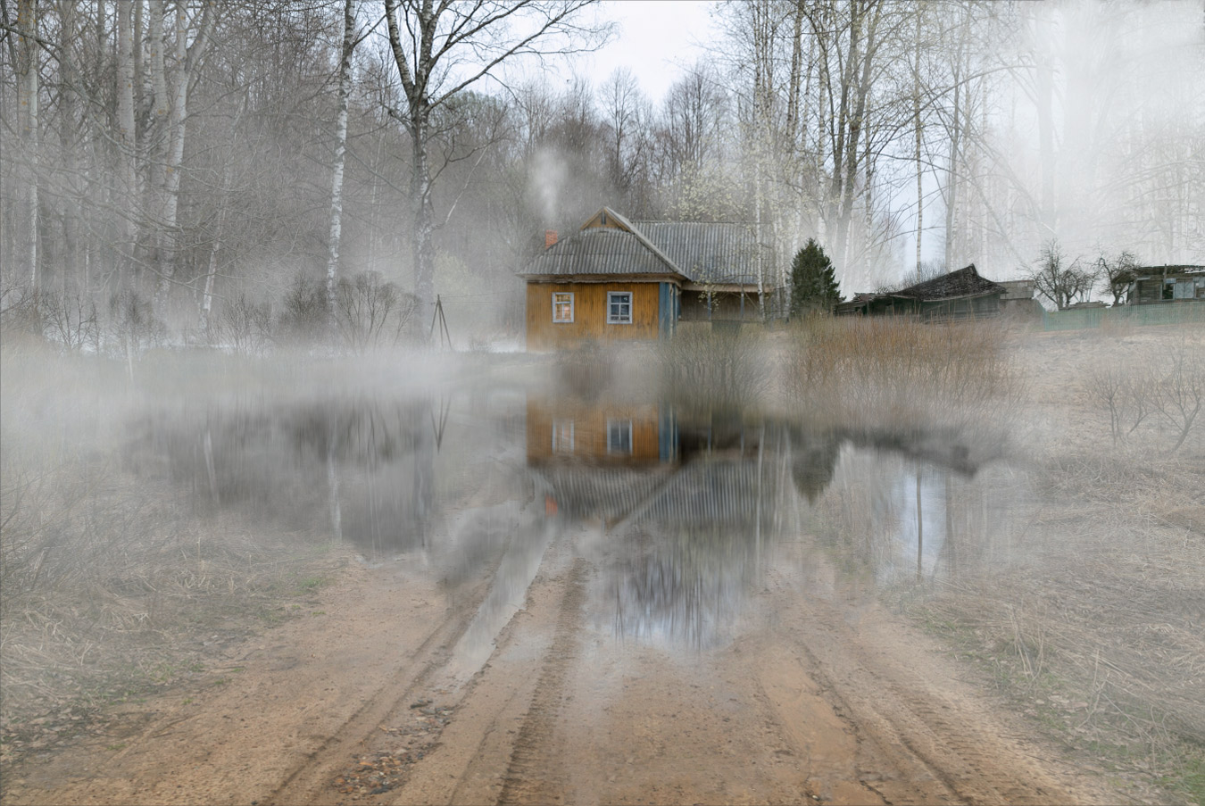 Season of schlechten Straßen