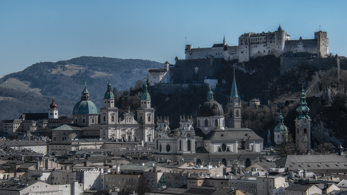 Über den Dächern von Salzburg