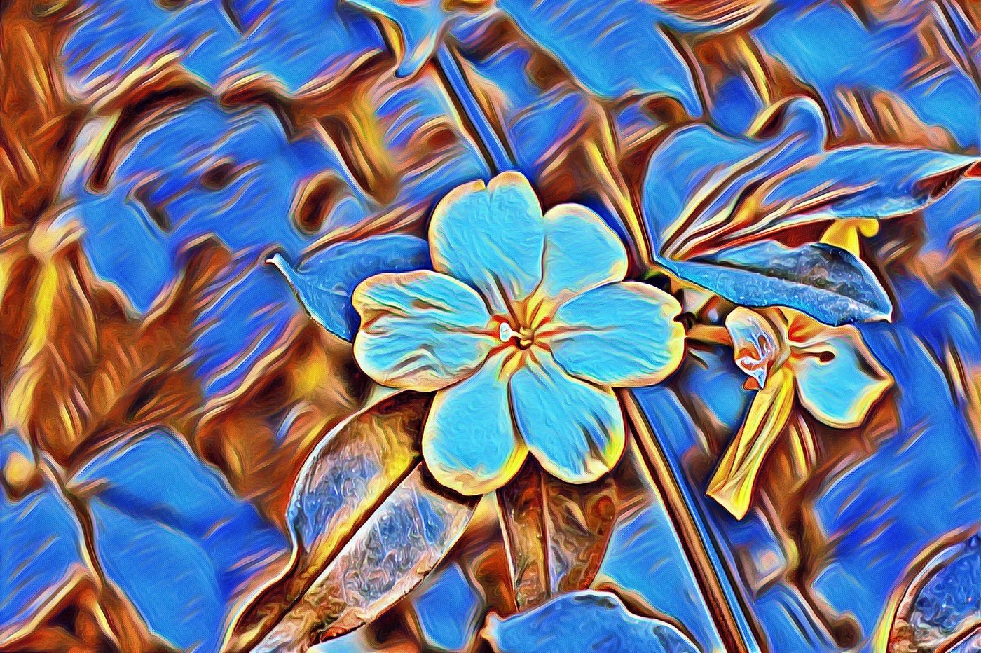 Blue Flower