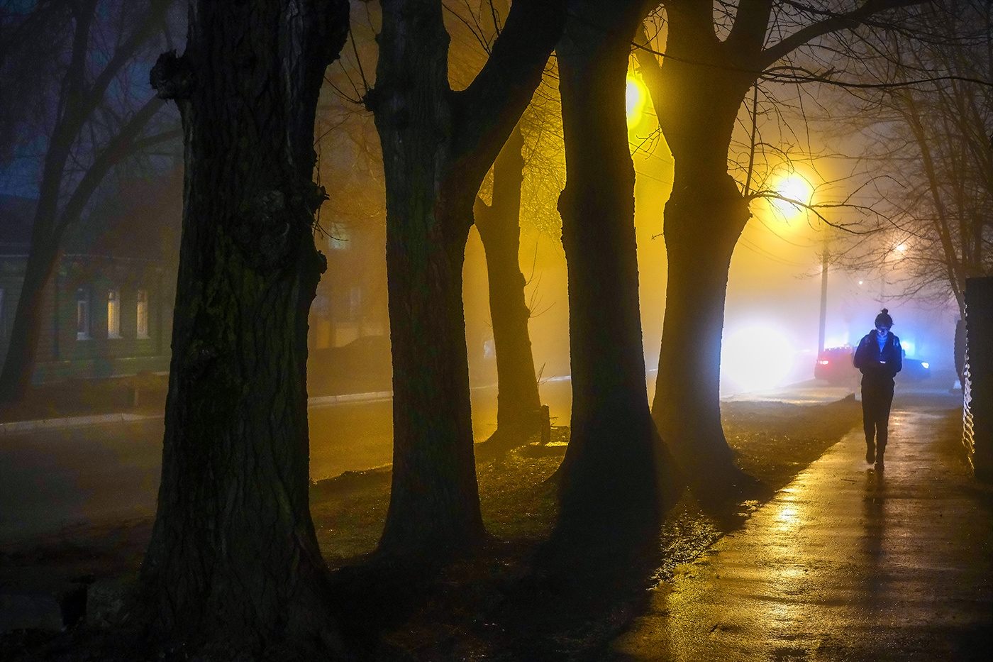 Nacht in der Stadt ...