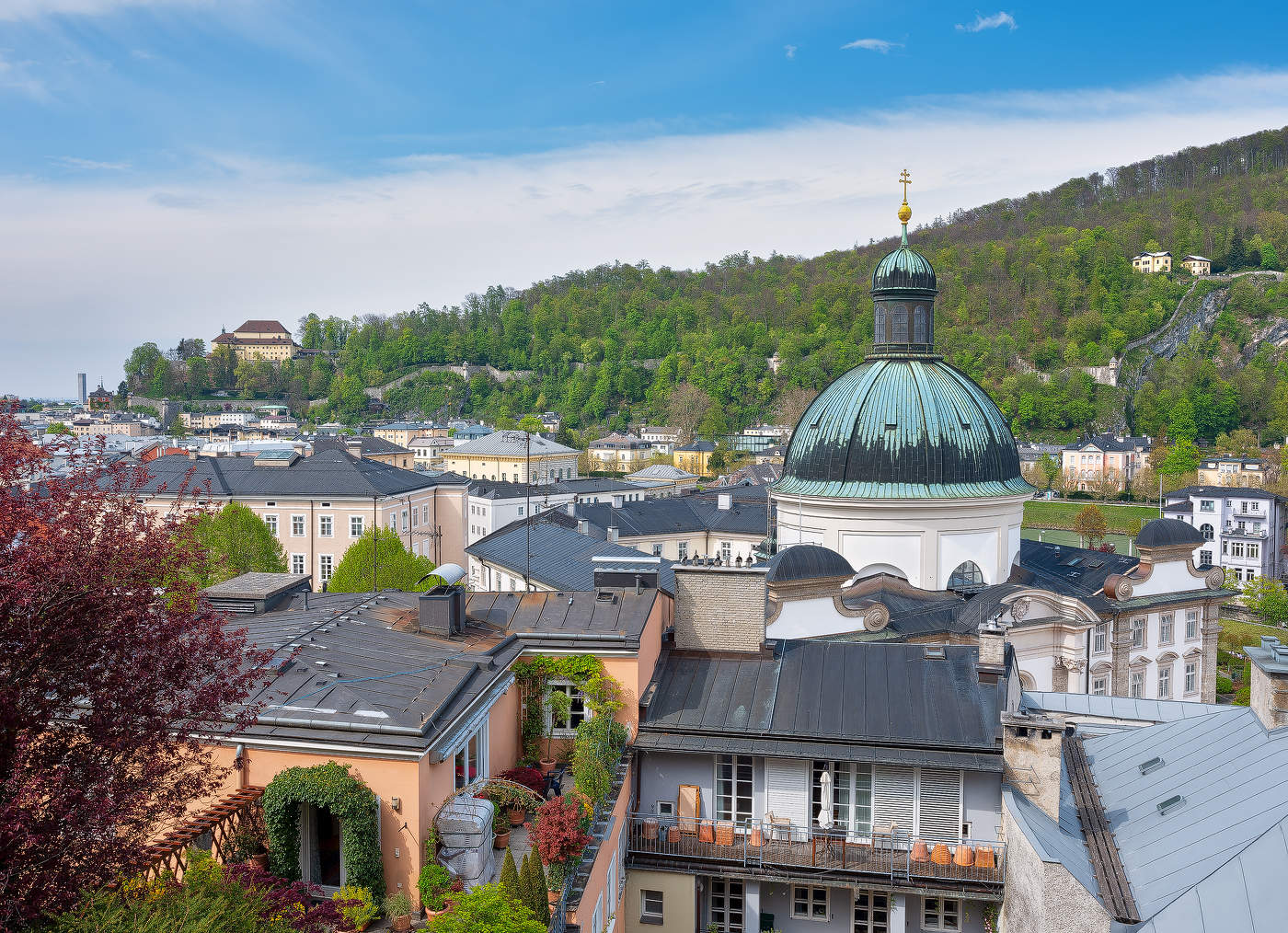 über den Dächern Salzburgs