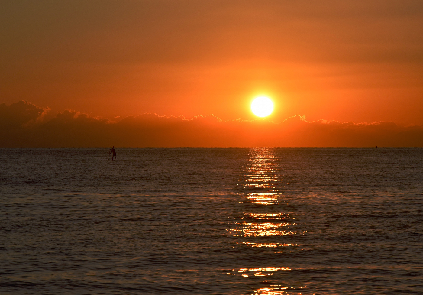Auf einem kleinen Floß ...