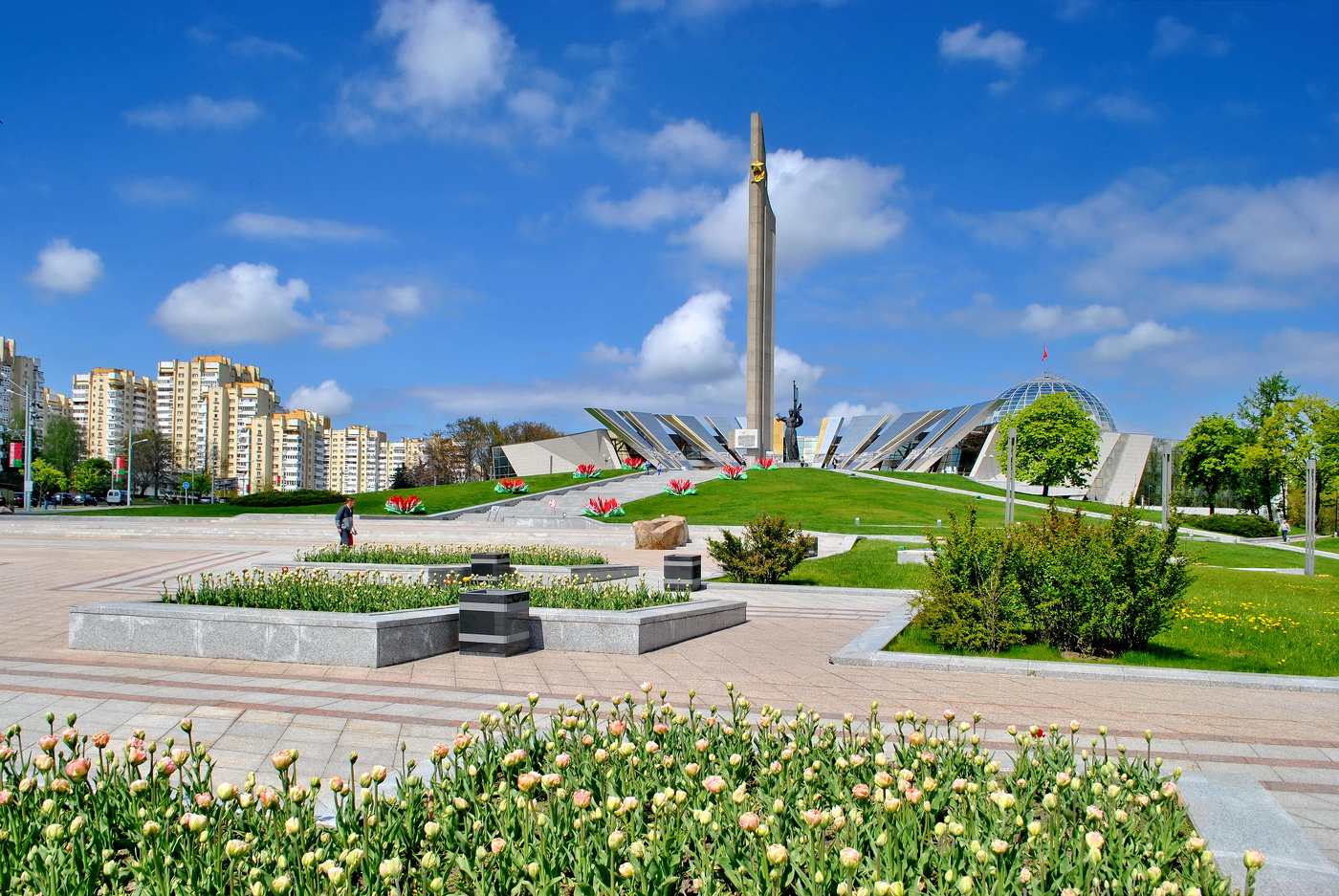 Glücklicher Tag des Sieges!