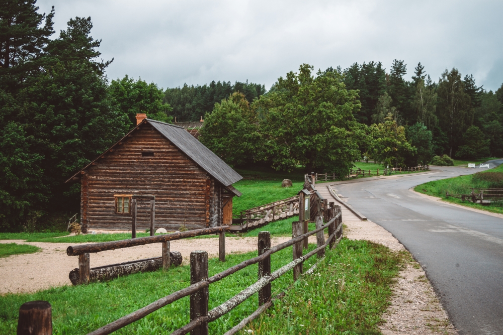 Haus in einer Ortschaft