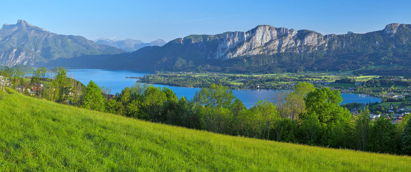 Blick auf den Mondsee