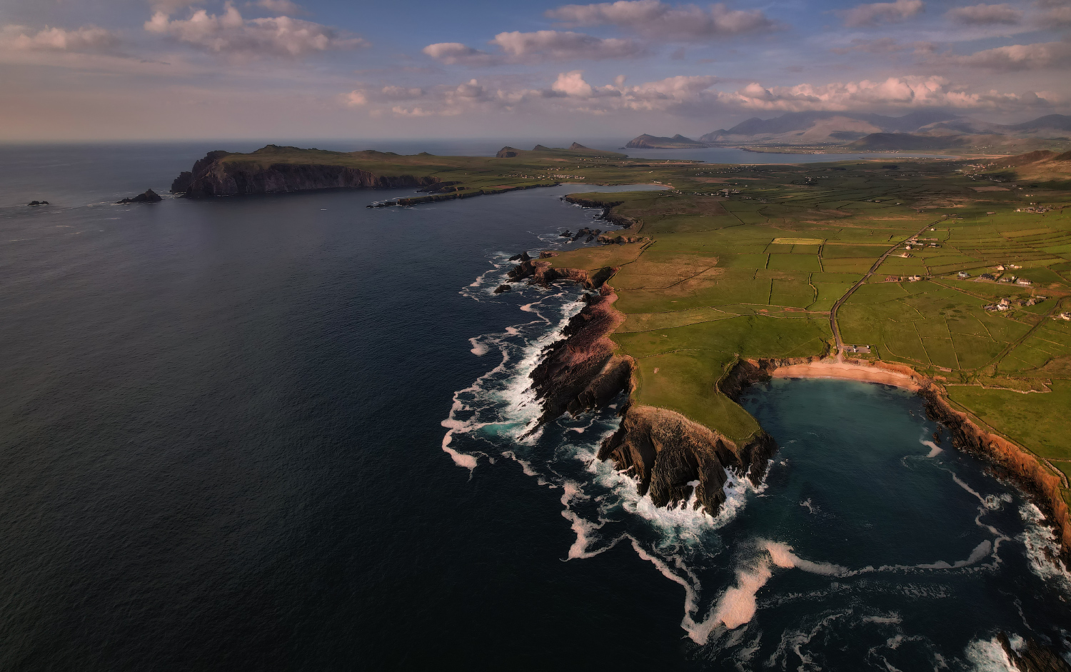 ...Dingle Peninsula from above...