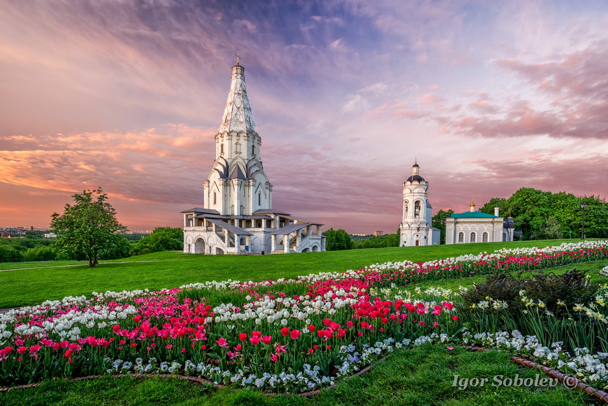 Morgen in Kolomenskoje