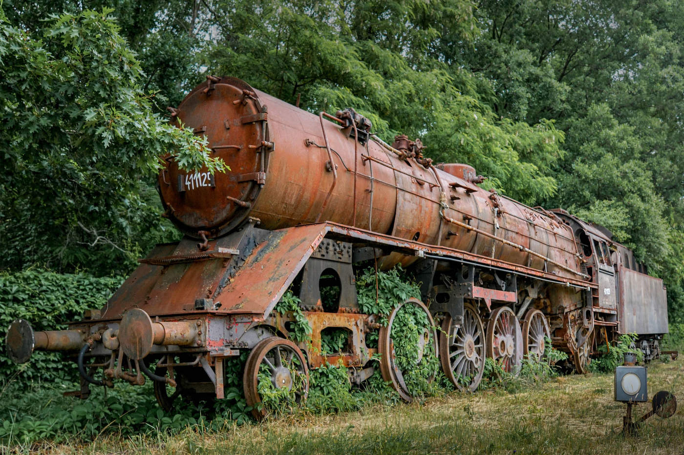 Auf dem Abstellgleis