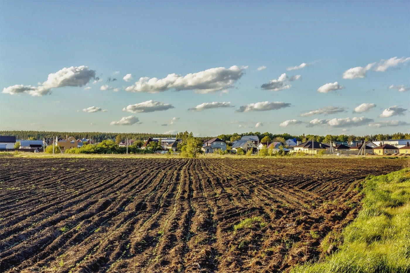 Bei Sonnenuntergang ..