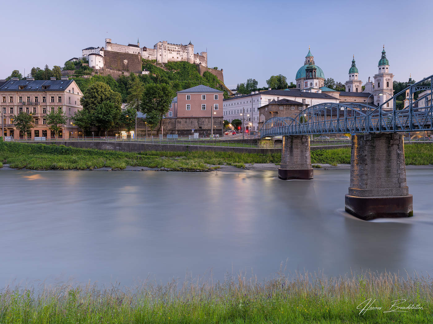 Blick über die Salzach