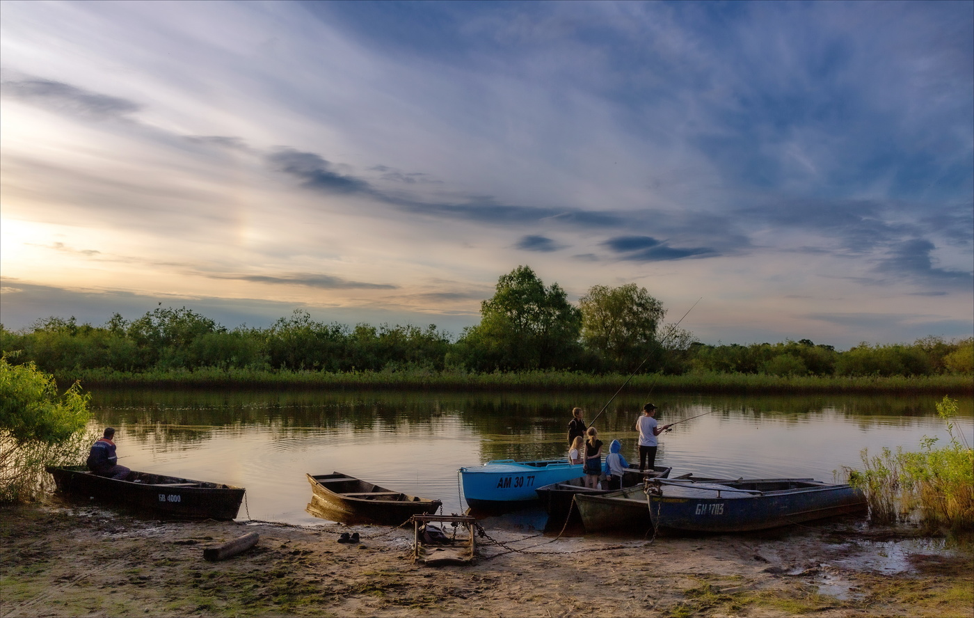 Nun, in dem Dorf im Sommer ...