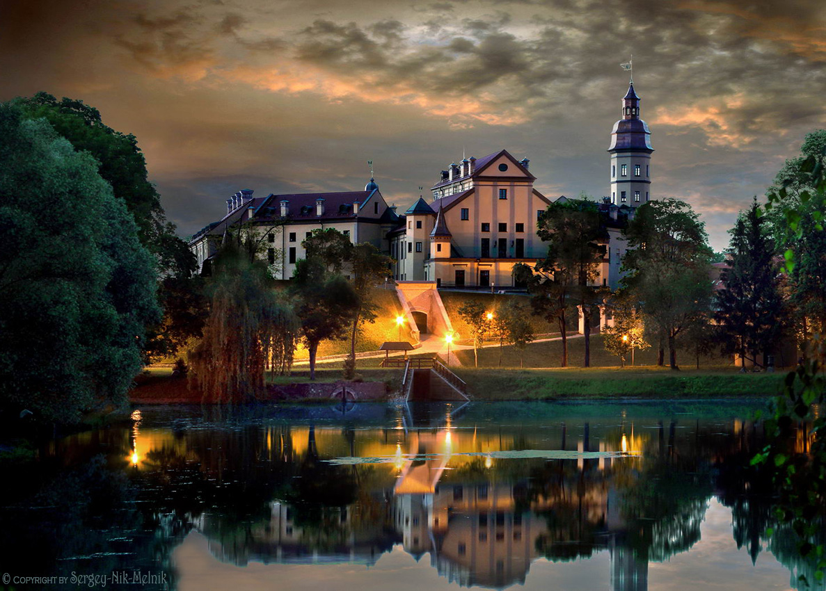 Schloss in Niasvizh Radziwill Princes
