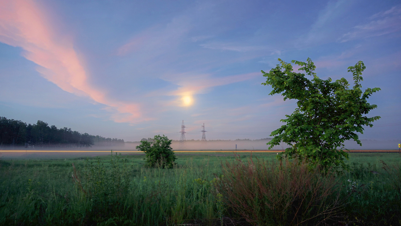 In der Stunde vor Sonnenaufgang