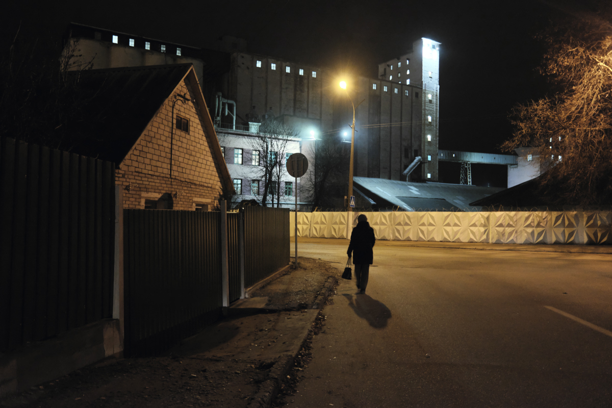 Abend mit einem kalten