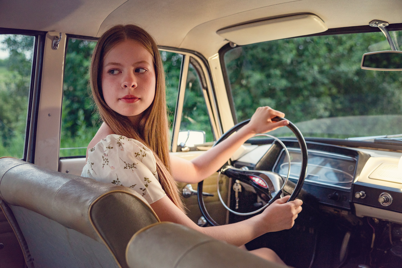 Sonnenuntergang über der Bucht