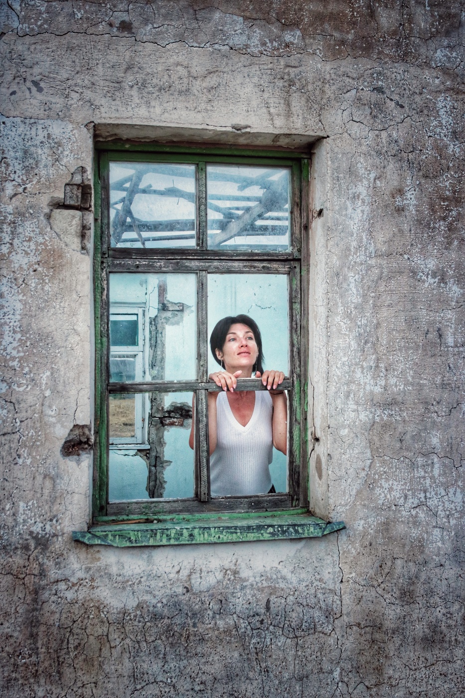 Und von unserem Fenster ...