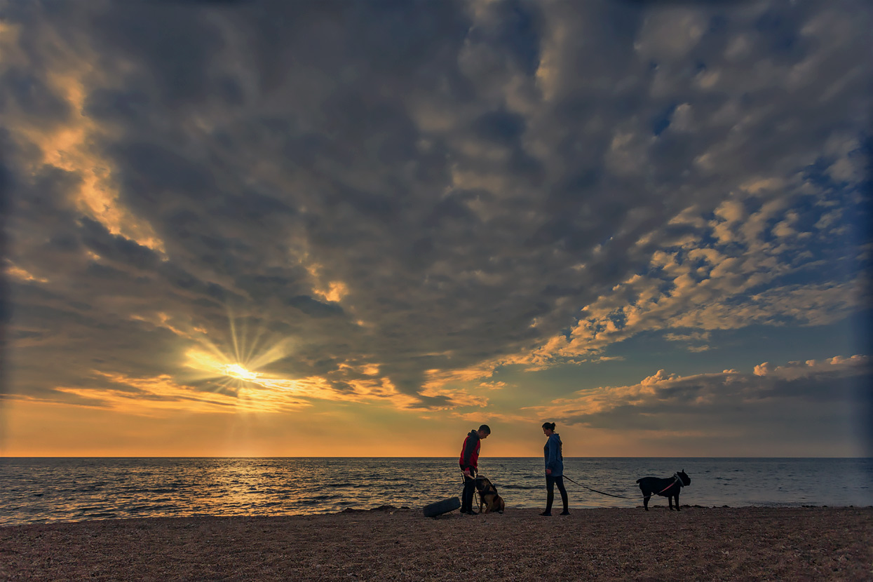 Abendstimmung am Meer