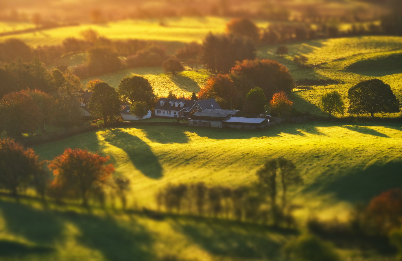 ...rural toy scape...