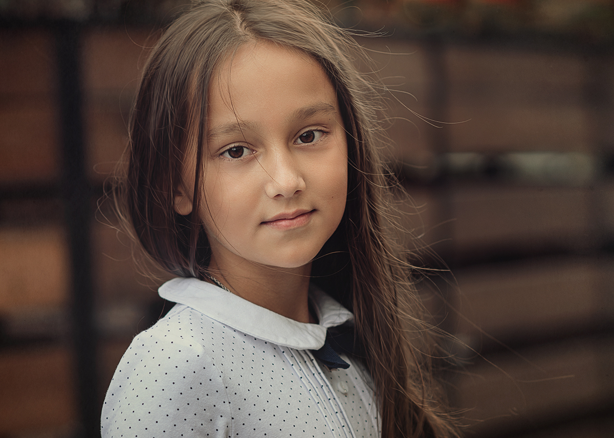 Portrait eines Mädchens