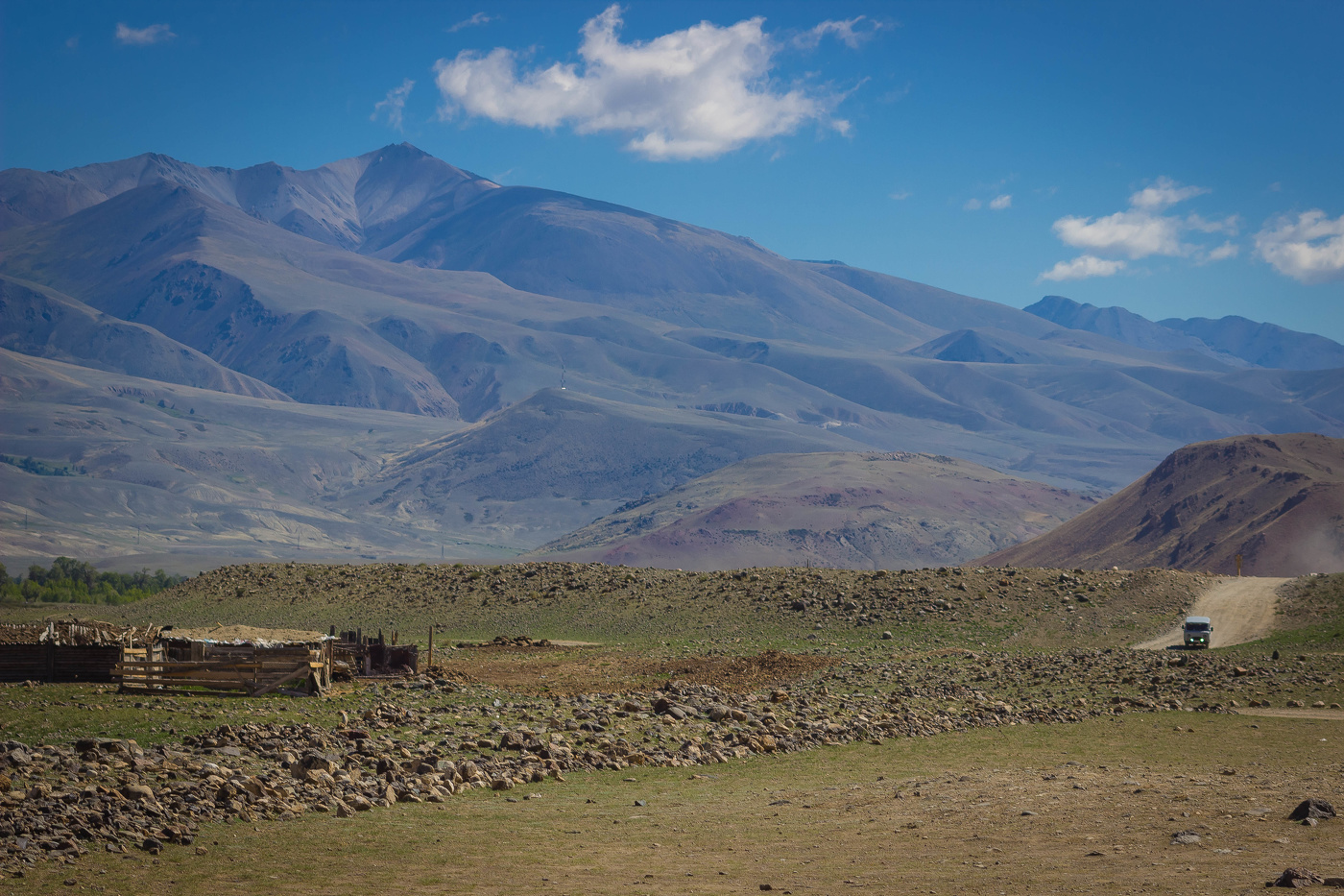 Weiten des Altai.