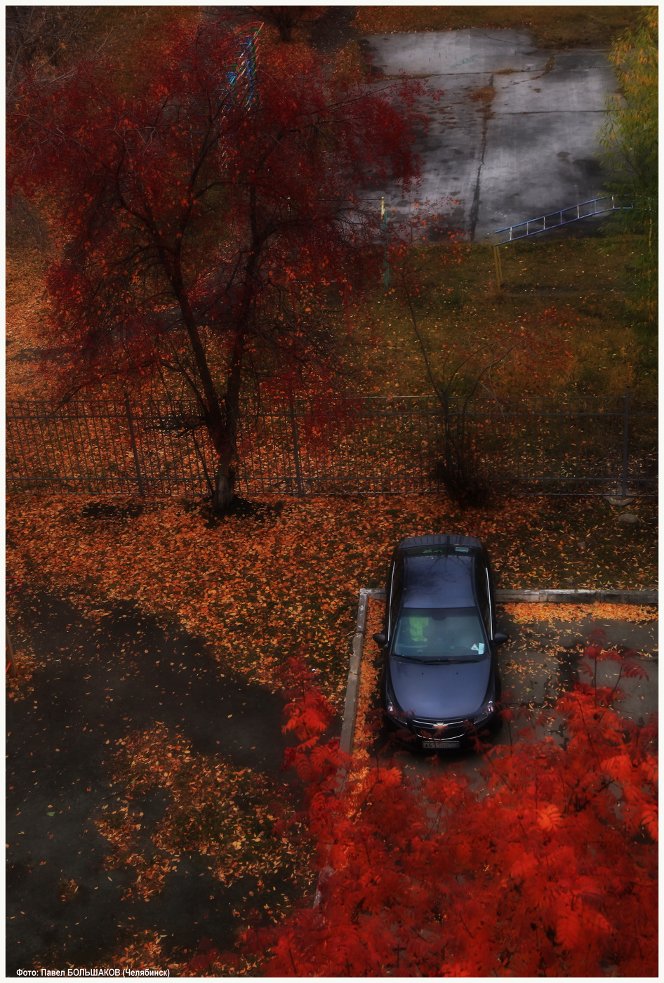 Und in unserem Hof ​​...